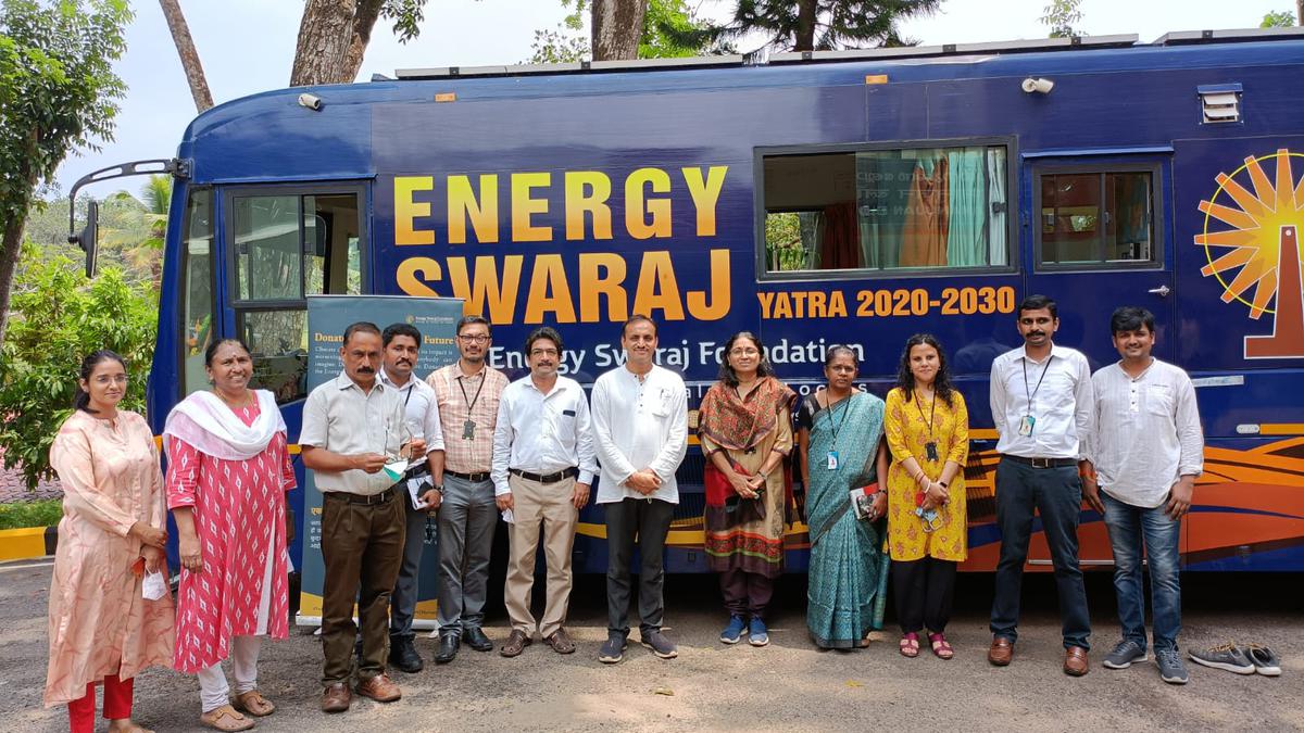 ‘Energy Swaraj Yatra’ reaches Thiruvananthapuram The Hindu